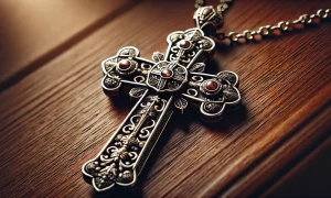 Intricate Orthodox Christian Cross
